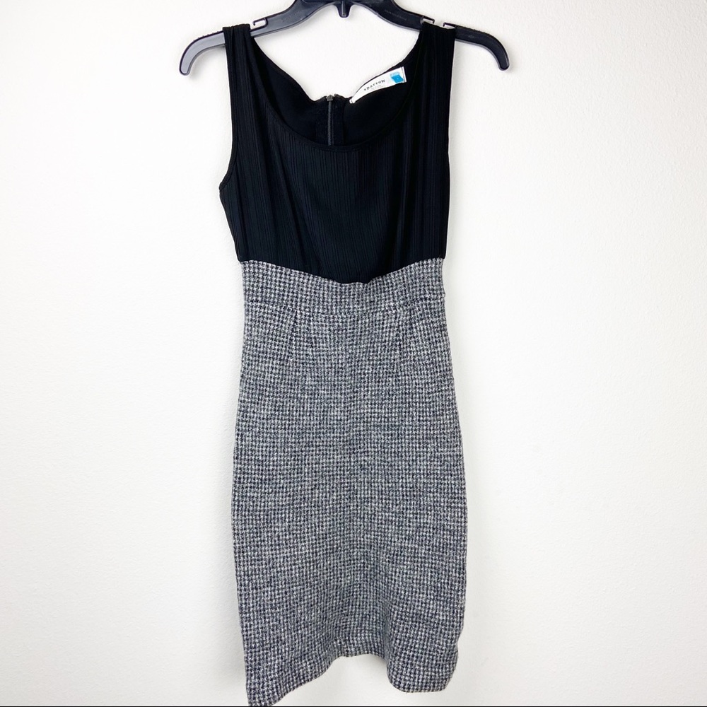 Anthropologie Sparrow houndstooth dress size s